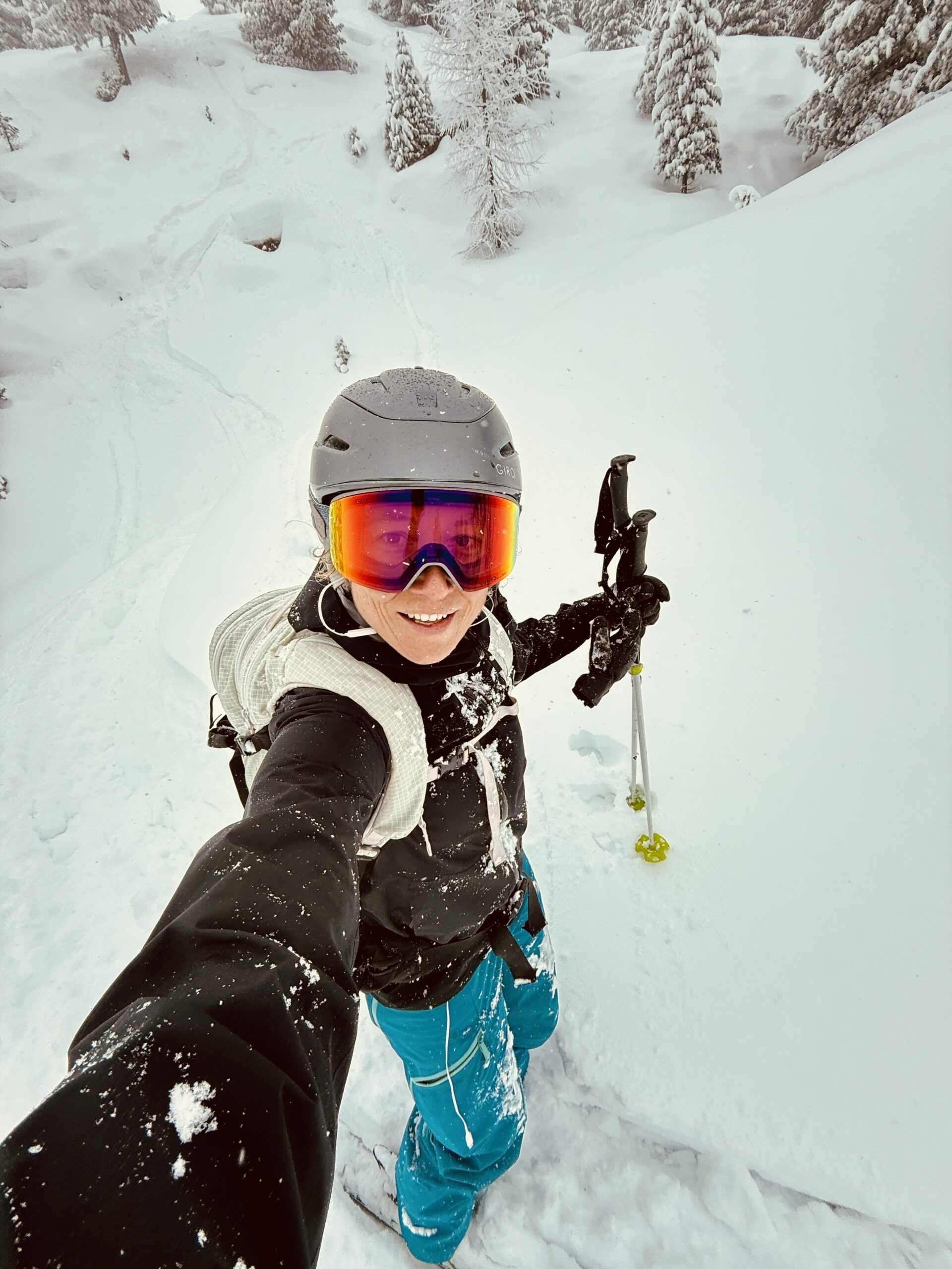 Susanne beim Sport
